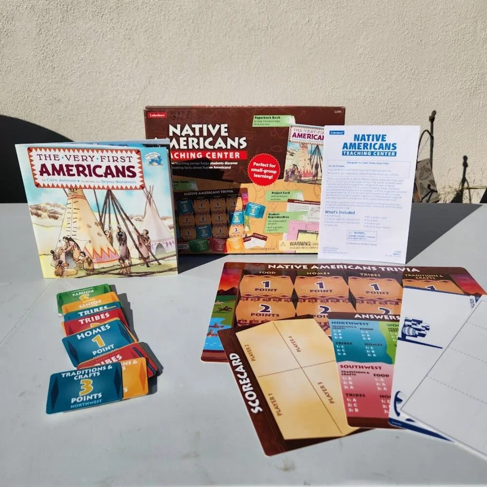 Lakeshore Learning Native Americans Teaching Center Trivia Book Projects and Boo